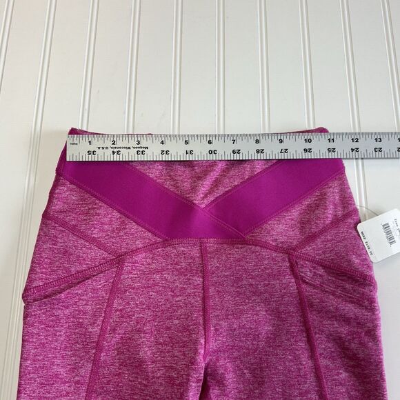 Free People Movement Just Breathe Leggings Hibiscus High Rise Size XS - Picture 10 of 13
